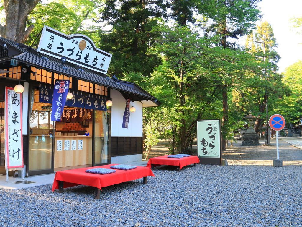 ホテルうづらや 千曲市 エクステリア 写真